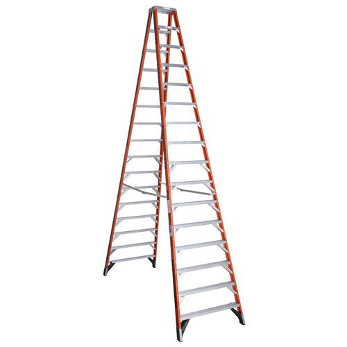 Rental store for Twin Step Ladder 16  Fiberglass in Dallas TX