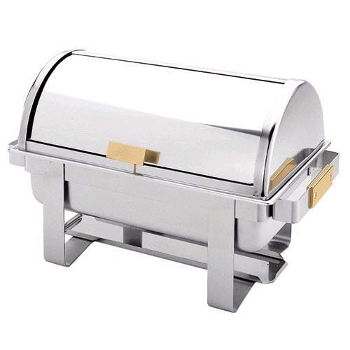 Rental store for 8 Qt Stainless Rolltop Chafer in Dallas TX