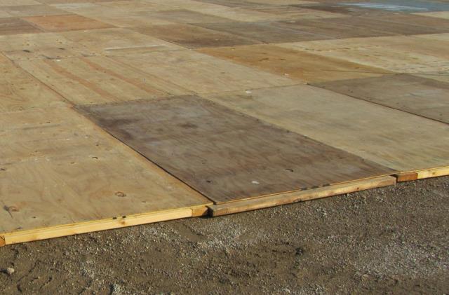 Rental store for 4 X8  Carpeted Plywood Decking, in Dallas TX