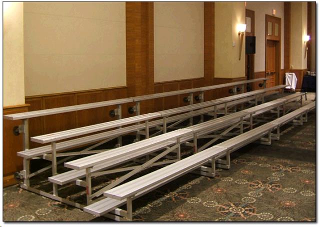 Rental store for Bleacher 3 Row 4.5 W X 6  L in Dallas TX
