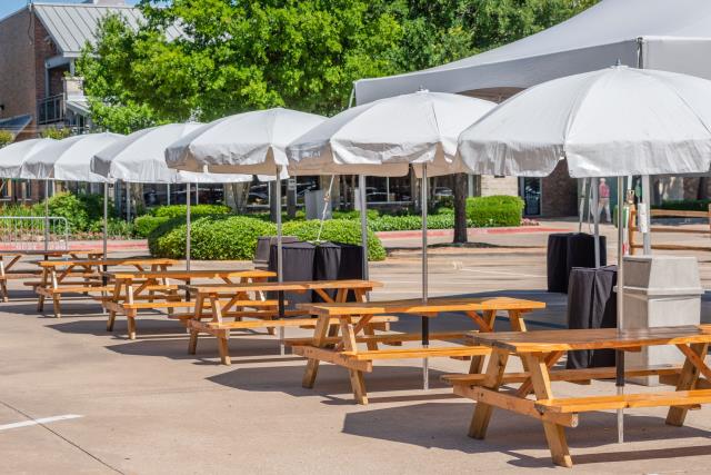 Rental store for Picnic Table W  Umbrella in Dallas TX
