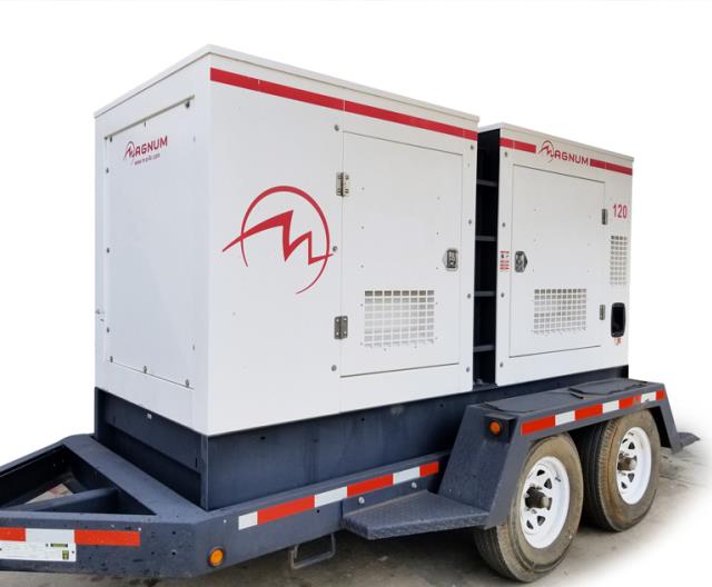 Rental store for Tow Behind 120 Kw Generator in Dallas TX