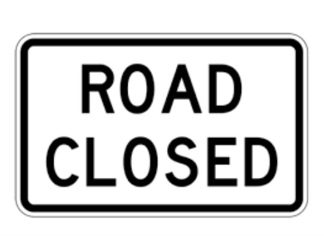 Rental store for Road Closed Sign in Dallas TX