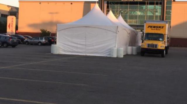 Rental store for 30  X 60  Testing Station in Dallas TX