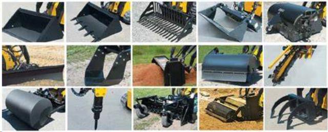 Rental store for Mini Skid Steer Attachments in Dallas TX