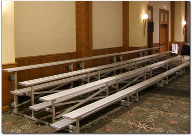 Rental store for Bleacher 3 Row 4.5  W X 21  L in Dallas TX