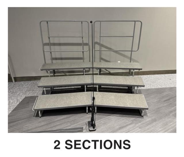 Rental store for Choir Riser Tourmaster 4Ft in Dallas TX