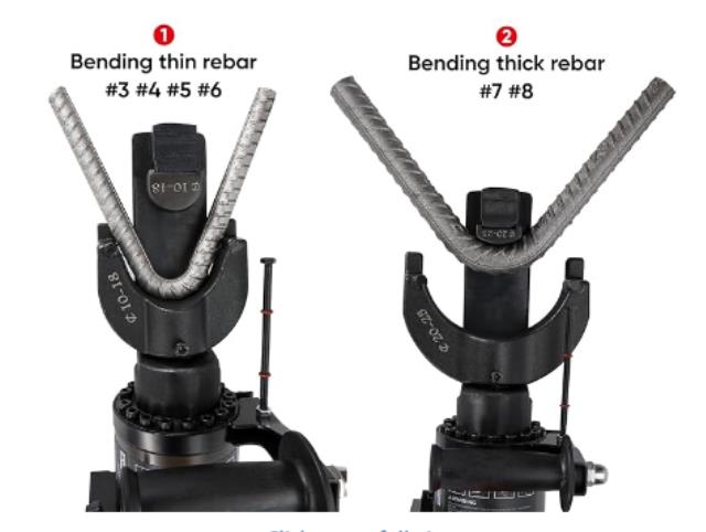 Where to find Electric Hydraulic Rebar Bender in Dallas
