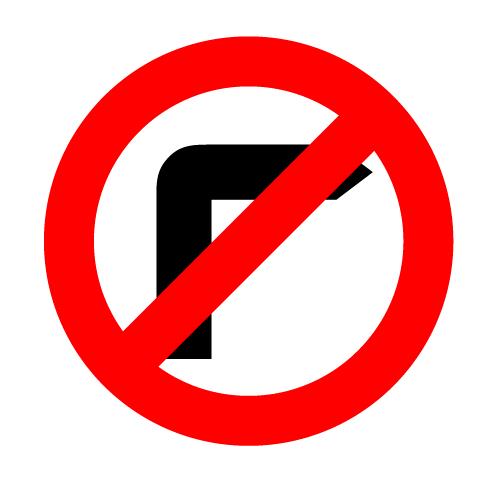 Rental store for No Right Turn Sign in Dallas TX