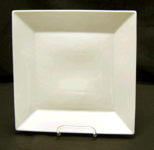 Rental store for 10  Sq White Dinner Plate in Dallas TX