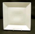 Rental store for 10  Sq White Dinner Plate in Dallas TX